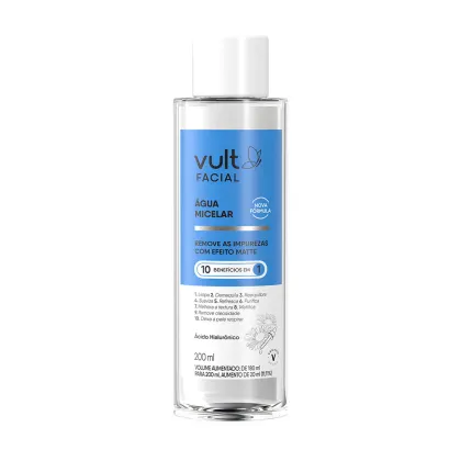 Imagem do produto Vult Facial 10 em 1 - Água Micelar Facial 200ml