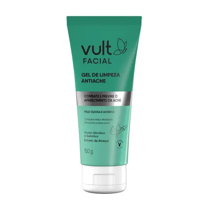 Imagem do produto Vult Facial - Gel de Limpeza Antiacne Facial 150g