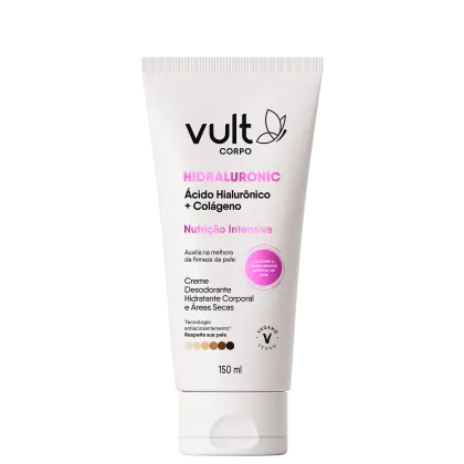 Imagem do produto Vult Corpo Hidraluronic Nutrição Intensiva Áreas Secas - Creme Desodorante Hidratante Corporal 150ml