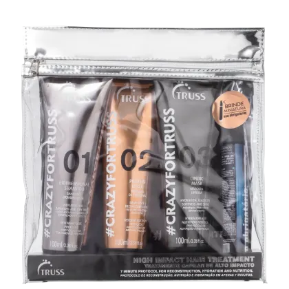 Imagem do produto Kit de Tratamento de Choque Rápido (4 itens)