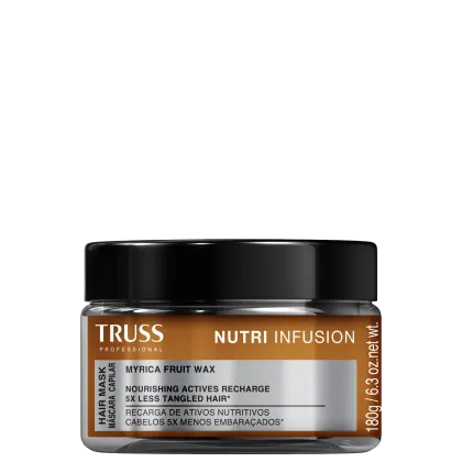 Máscara capilar Nutri Infusion, da marca Truss.