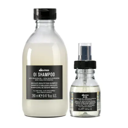 Imagem do produto Kit Davines OI Shampoo 280ml + Óleo 50ml