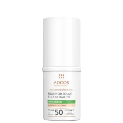 Imagem do produto Adcos Fotoproteção Diária Stick Ultraleve FPS50 Nude - Protetor Solar Facial com Cor 15g