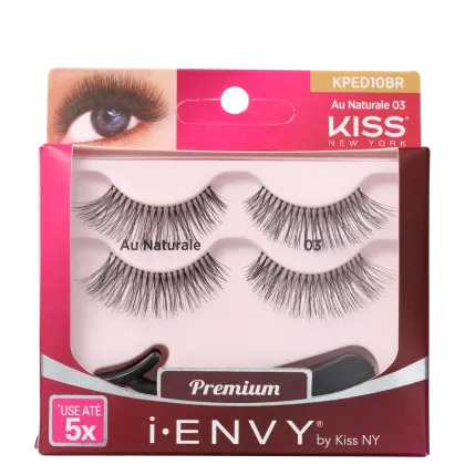 Imagem do produto Kiss New York Au Naturale 03 Duplo - Cílios Postiços 3g
