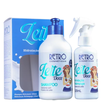 Imagem do produto Kit Retrô Cosméticos Leite Doce Relâmpago (2 Produtos)