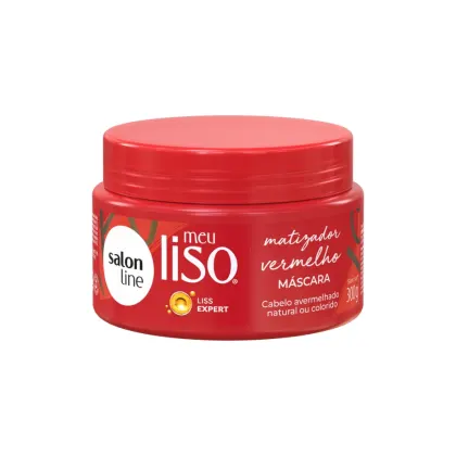 Imagem do produto Salon Line Meu Liso Vermelho - Máscara Matizadora 300g