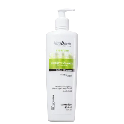 Imagem do produto Vita Derm Cleanser Calmante - Sabonete Facial 400ml