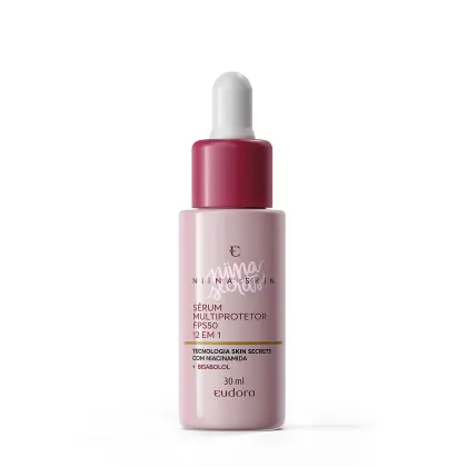 Imagem do produto Sérum Facial Multiprotetor FPS 50 12 em 1 Niina Secrets Skin 30ml