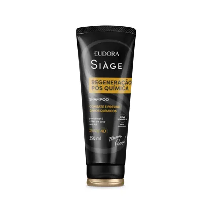 Imagem do produto Eudora Siàge Regeneração Pós Química - Shampoo 250ml