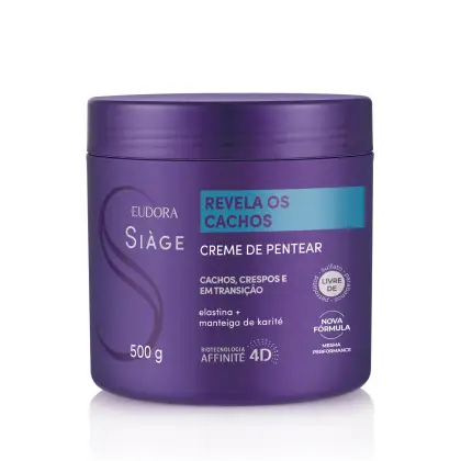 Imagem do produto Eudora Siàge Revela os Cachos - Creme de Pentear 500g