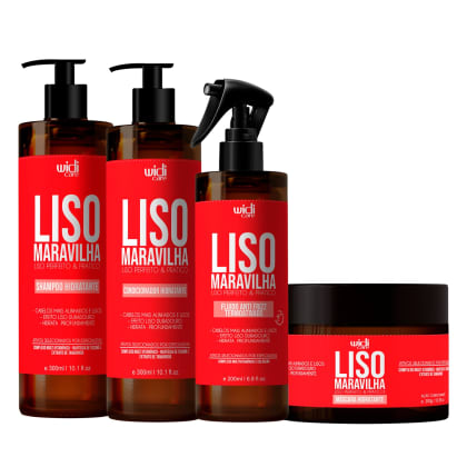 Imagem do produto Kit Widi Care para Cabelos Lisos com Raiz Oleosa e Pontas Secas
