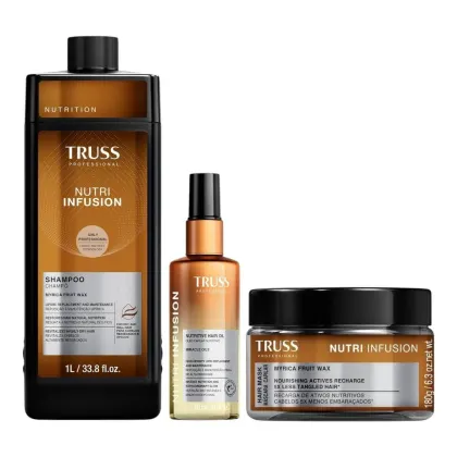 Imagem do produto Kit Truss Nutri Infusion - Shampoo 1L + Máscara 180g + Óleo 60ml
