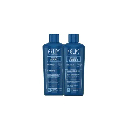 Imagem do produto Kit Shampoo e condicionador Banho de Verniz - Felps