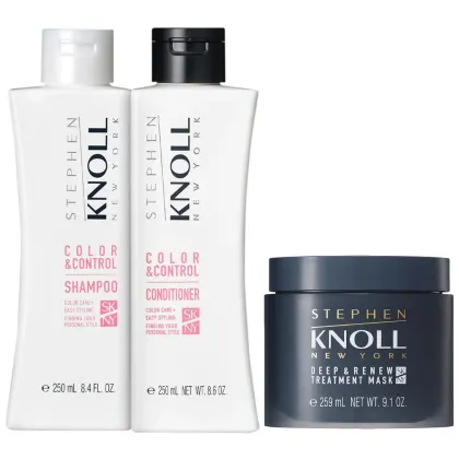 Imagem do produto Kit Stephen Knoll Color & Control - Shampoo 250ml + Condicionador 250ml + Máscara Deep 259ml
