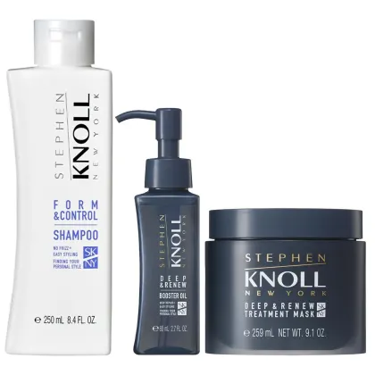 Imagem do produto Kit Stephen Knoll Form & Control - Shampoo 250ml + Máscara Deep 259ml + Óleo Deep 80ml