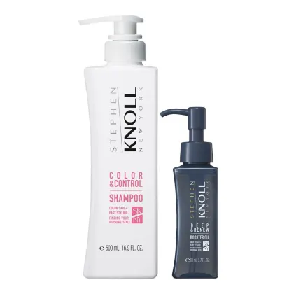 Imagem do produto Kit Stephen Knoll Color & Control - Shampoo 500ml + Óleo Deep 80ml