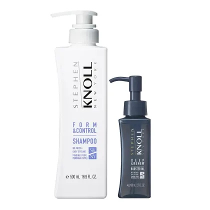 Imagem do produto Kit Stephen Knoll Form & Control - Shampoo 500ml + Óleo Deep 80ml