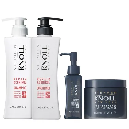 Imagem do produto Kit Stephen Knoll Repair & Control - Shampoo 500ml + Condicionador 500ml + Máscara Deep 259ml + Óleo Deep 80ml