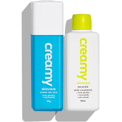 Imagem do produto Kit Ácido Glicólico + Ácido Tranexâmico Creamy Skincare