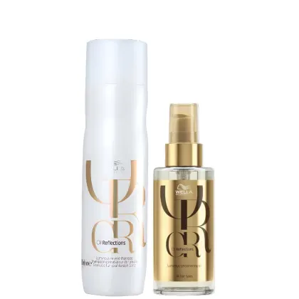 Imagem do produto Kit Wella Professionals Oil Reflections Luminous Shampoo & Óleo (2 Produtos)