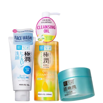 Imagem do produto Kit Hada Labo Gokujyun Trio (3 Produtos)