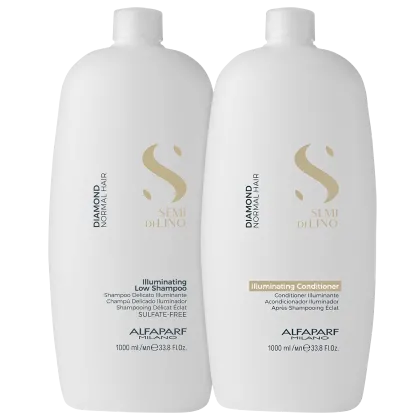 Imagem do produto Kit Alfaparf Semi Di Lino Diamond Duo (2 Produtos)
