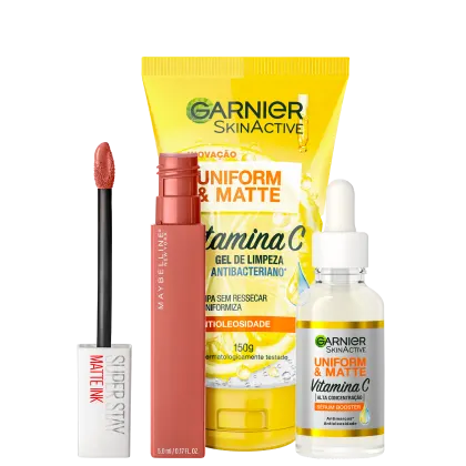 Imagem do produto Kit Beleza na Web Superstay Matte Ink & Matte Vitamina C (3 Produtos)