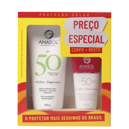 Imagem do produto Kit Anasol Proteção Solar Duo (2 Produtos)