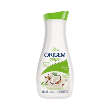 Imagem do produto Loção Hidratante Corporal Nazca Origem Coco 380ml