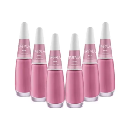 Imagem do produto Kit Esmaltes Impala Cremoso Xodó (6 unidades)