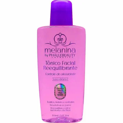 Imagem do produto Phállebeauty Melanina - Tônico Facial Reequilibrante Pele Negra 150ml