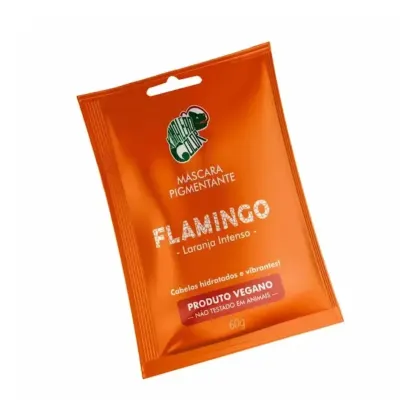 Máscara Capilar Tonalizante Kamaleão Color Flamingo, 60g.