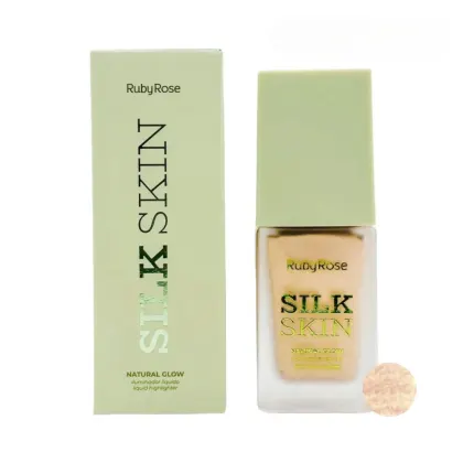 Imagem do produto Ruby Rose Silk Skin Natural Glow Moonlight - Iluminador Líquido 24ml