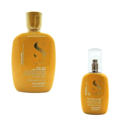Imagem do produto Shampoo 250ml e Leave In 125ml Alfaparf Sdl Sunshine Pós Sol