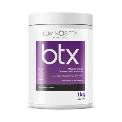 Imagem do produto Máscara Botox Btx Matizador Anti Frizz 1Kg Luminosittà