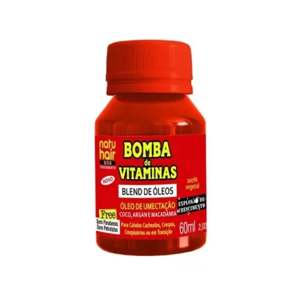 Imagem do produto NatuHair Bomba de Vitaminas - Óleo de Umectação 60ml
