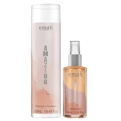 Kit Emáh Hair Care Amazing Duo Oil Care, 2 produtos.
