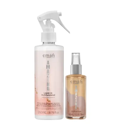 Kit Emáh Hair Care Amazing Double Treatment, 2 produtos.
