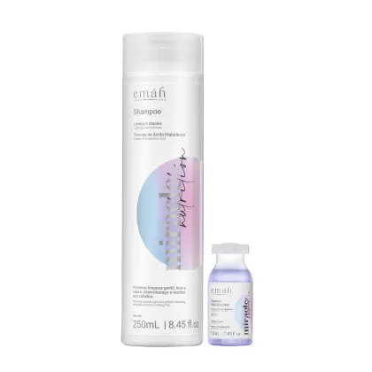 Kit Emáh Miracle Nutrition Booster com 2 Produtos