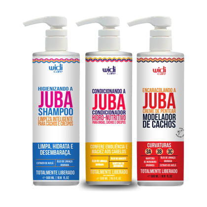 Kit Widi Care Juba Trio Care, 3 produtos.