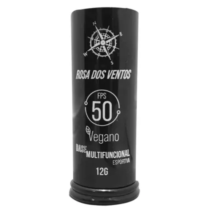 Imagem do produto Rosa dos Ventos - Base Multifuncional Esportiva - Cor Jeri (fundo AMARELADO) - FPS 50 em Bastão 12g