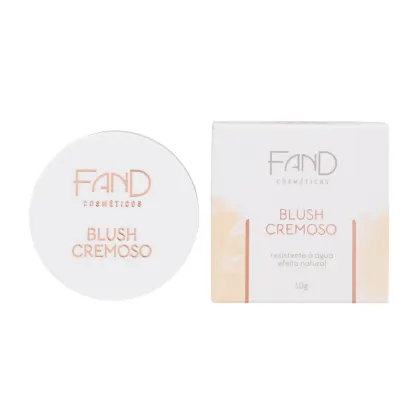 Blush Cremoso Fand Cosméticos, 10g.