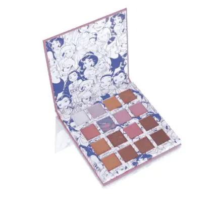 Imagem do produto Paleta de Sombras Rosa 16 Cores Princesa da Disney Fenzza
