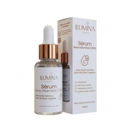Imagem do produto Sérum Renovador Nano Vitamina C 15%  30ml Ilumina Care