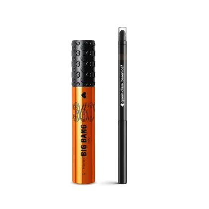 Imagem do produto Combo Make Olhos: Máscara de Cílios Big Bang 360 + Lápis Esfumador Pretô