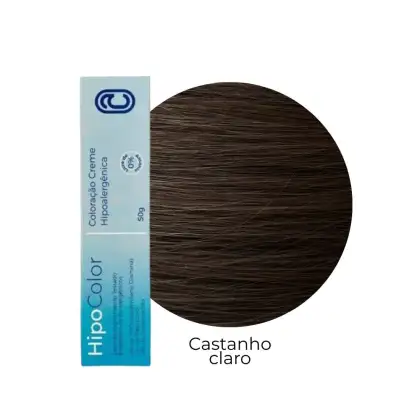 Imagem do produto Tintura de Cabelo Hipocolor Allergic Center Cor:Castanho Claro (5.0)