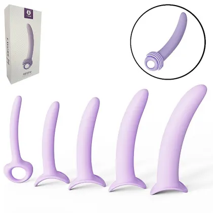 Imagem do produto Kit de Dilatador Vaginal Curvado com 5 Tamanhos Renew