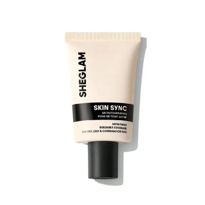 Imagem do produto SHEGLAM BASE LIQUIDA SKIN SYNC FOUNDATION CAPPUCCINO 30G
