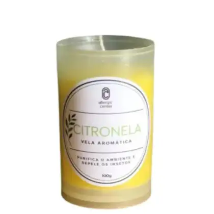 Imagem do produto Vela de Citronela Repelente para Mosquitos Allergic Center