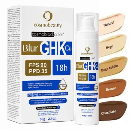 Imagem do produto Blur Ghk-cu Protetor Solar Fps 90 Ppd 35 Cosmobeauty Bege